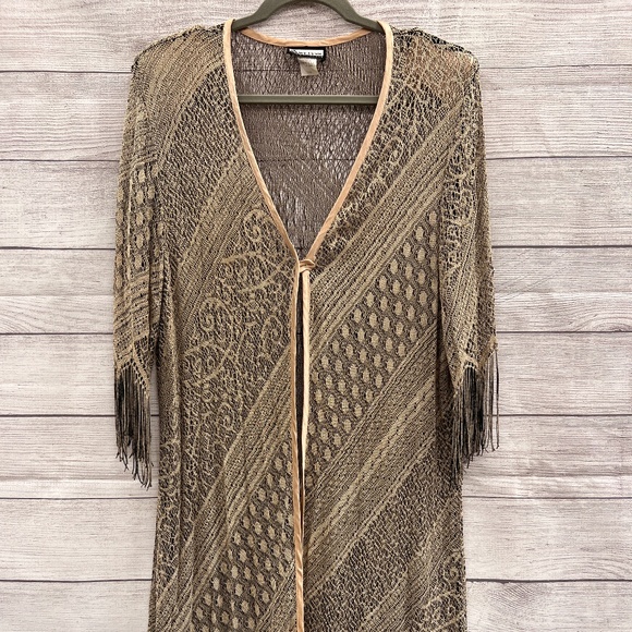 Vintage Tops - Vintage Fringe Duster